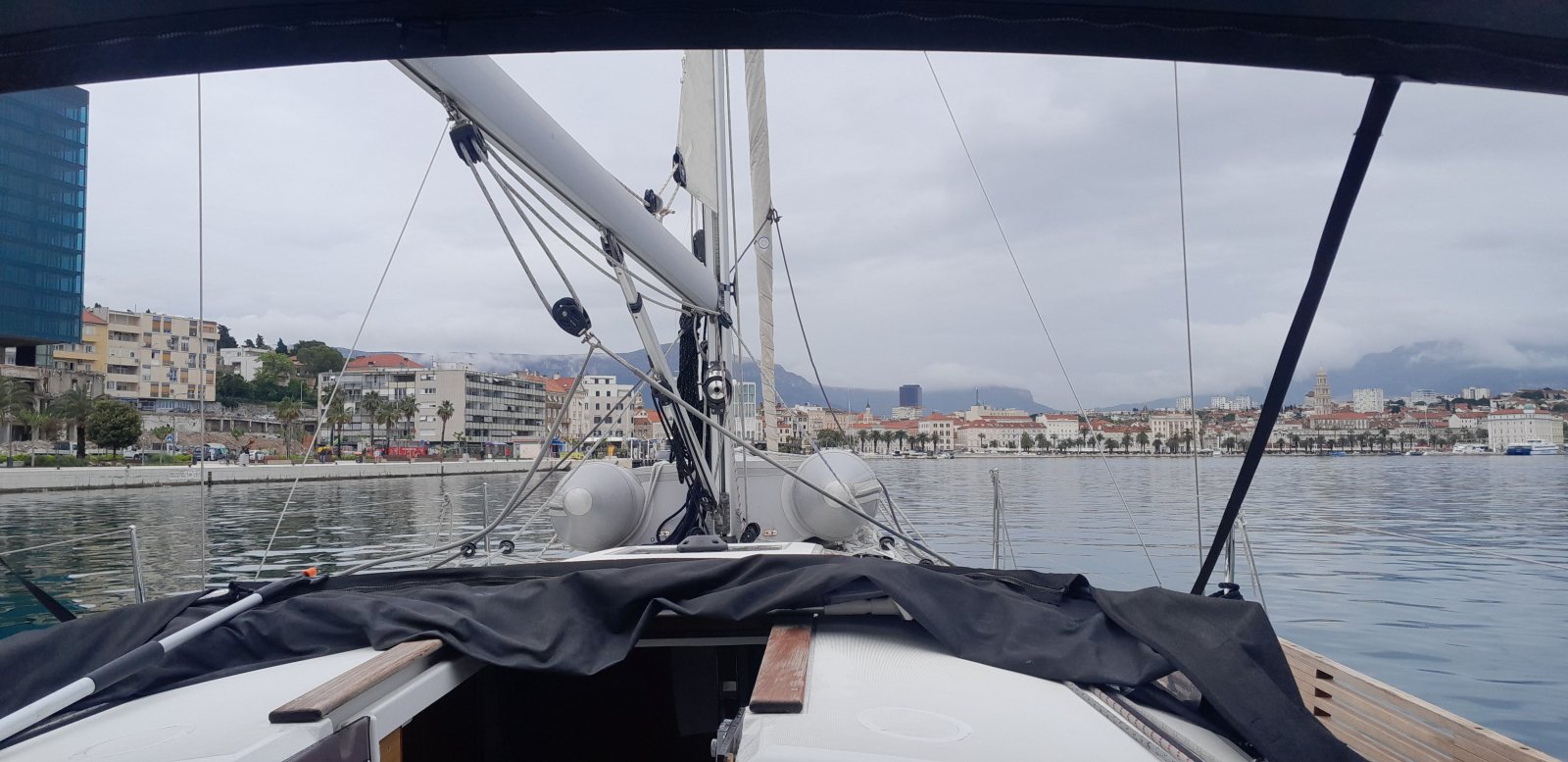 Leaving ACI Marina Split