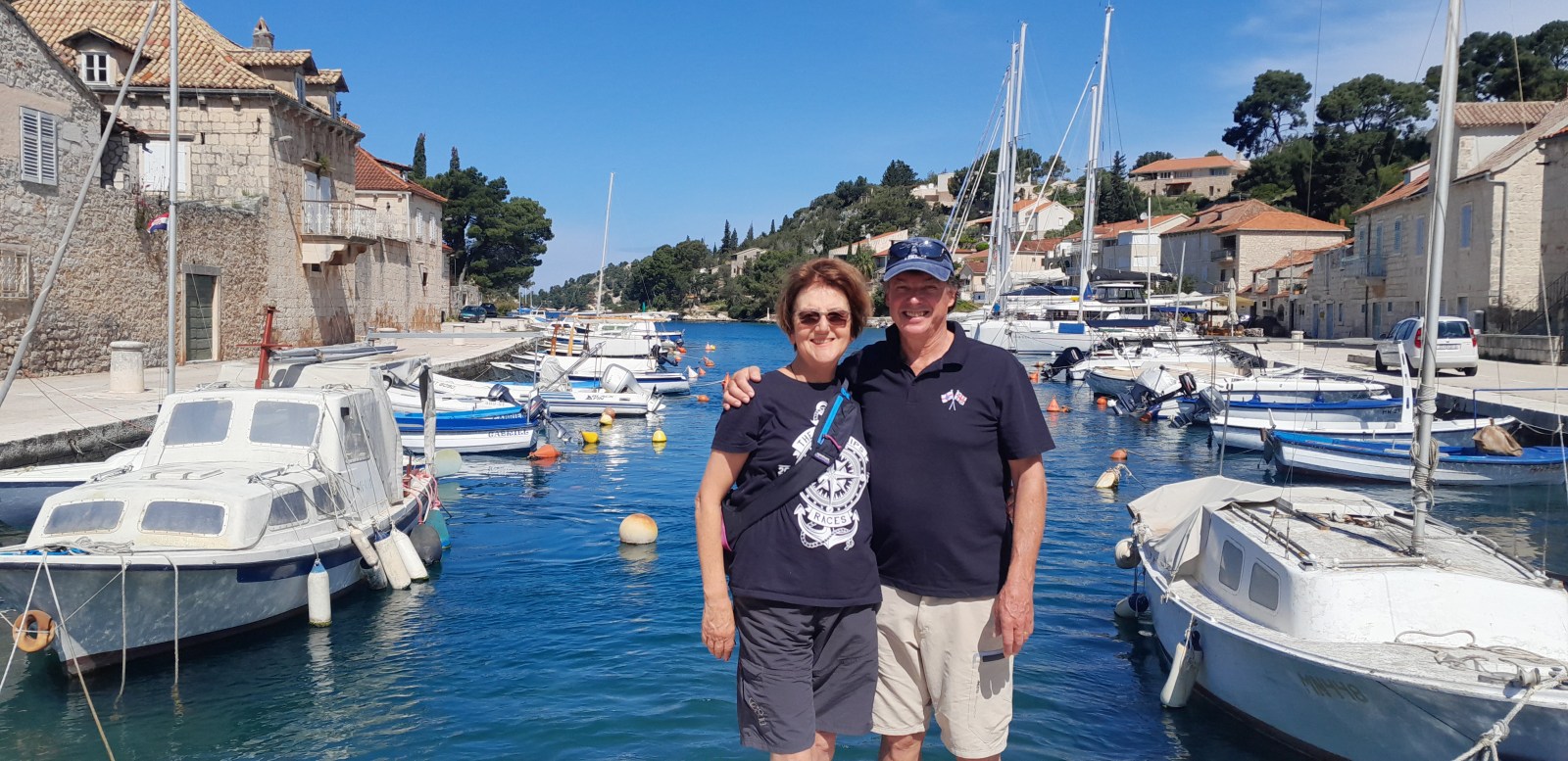 Sailing to Bobovisce, Brac Island